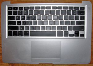 GENUINE OEM APPLE MACBOOK AIR A1237 KEYBOARD TOUCHPAD PALMREST ASSY 607-1805 US