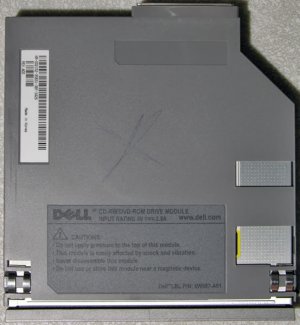 OEM DELL D600 D610 500M 600M DVD CDRW COMBO 8W007 D2152