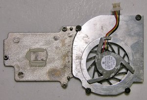 DELL  X200 CPU HEATSINK & COOLING FAN 2Y01D UDQF2MH01FS