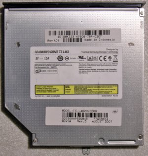 DELL 1501 E1505 6400 DVD CDRW COMBO DRIVE MK723 TS-L462