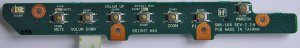 SONY VAIO VGN-A150 VGN-A160 POWER SWITCH BOARD SWX-166