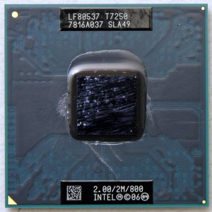 DELL VOSTRO 1400 INTEL CORE 2 DUO 2.0GHz T7250 LAPTOP CPU SLA49 2MB 800MHz