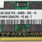 HYNIX HP PAVILION DV2000 DV6000 DV9000 1GB LAPTOP RAM 452062-001 HYMP512S64CP8