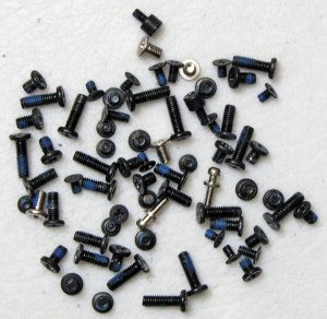 GENUINE OEM HP PAVILION DV2000 DV2500 DV2700 COMPLETE SCREW SCREWS SET