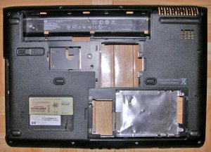 HP PAVILION DV2000 DV2500 DV2700 SERIES BOTTOM CASE COVERS 448621 394F601.00.1