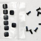 OEM COMPAQ PRESARIO V3000 COMPLETE 14.1" LCD BEZEL SCREWS & RUBBER COVERS (8X)