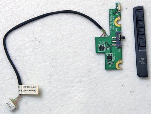 HP DV2000 DV2500 DV2700 COMPAQ V3000 WiFi WIRELESS SWITCH w COVER HL50.4F501.101