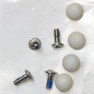 SONY VAIO VGN-NW270F NW235F NW SERIES 15.6" LCD BEZEL SCREWS w/ RUBBER COVERS 4X