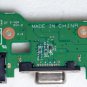 OEM DELL INSPIRON 1545 DC JACK / USB / VGA OUT / NIC JACK BOARD 48.4AQ03.021