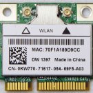 DELL INSPIRON 1545 E6500 E6505 MINI WIRLESS B/G WIFI CARD DW1397 KW770 0KW770 COOLCOOL88