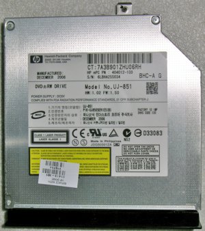 HP PAVILION DV2000 DV6000 DV6700 DV9000 DVD&Acirc;&plusmn;RW MUTLI DRIVE 431409-001 TS-L6332 w/ LIGHTSCRIBE