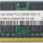 HYNIX HP COMPAQ 8510 8510P 8510W 1GB RAM 414046 PC2-5300S HYMP512S64CP8