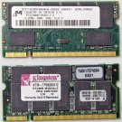 OEM IBM THINK PAD X31 X31 1GB (512MBX2) RAM LAPTOP PC2700 DDR 20R1499 31P9833