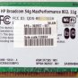 HP DV5000 ZV6000 DV8000 PCI WiFi WIRELESS CARD 392557 / 377325 BCM94318MPG