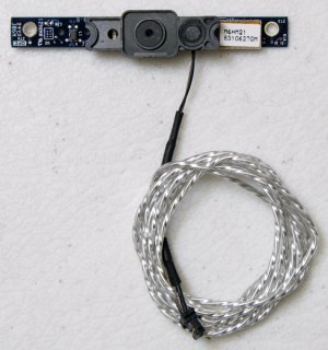 MACBOOK 13.3" iSIGHT WEBCAM & MIC MICROPHONE 820-1929-B A1181 M6HM21 w/ CABLE