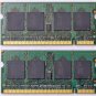 OEM MAC APPLE MACBOOK PRO 13" 15" 17" 1GB (2x 512MB) RAM PC2-5300S MT8HTF646HDY