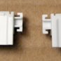 GENUINE OEM APPLE MACBOOK 13.3" WHITE LCD HINGE COVERS SET LEFT & RIGHT A1181