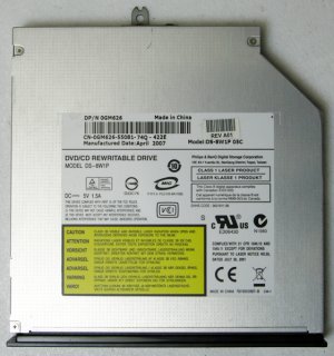 DELL INSPIRON E1505 E1705 1720 XPS 2 M1710 DVD/RW DRIVE DS-8W1P GM626 0GM626