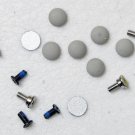 DELL XPS M1710 17" LCD BEZEL SCREWS & SCREW RUBBER COVERS