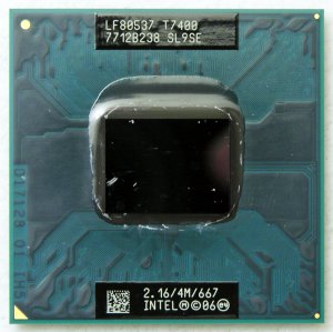 DELL XPS M1710 INTEL CORE 2 DUO LAPTOP CPU PROCESSOR T7400 SL9SE 2.16/4M/667