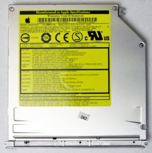 APPLE MAC iBOOK POWERBOOK G4 12" 14" CDRW / DVD COMBO DRIVE CW-8124-C 678-0508D