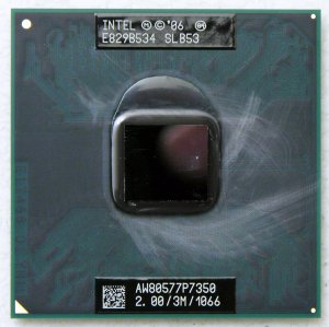 SAMSUNG R710 INTEL CORE 2 DUO 2.0GHz CPU SLB53 P7350 AW80577P7350 2.00/3M/1066