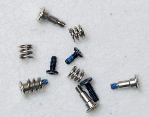 GENUINE OEM MACBOOK PRO 13" A1278 COMPLETE CPU HEATSINK & FAN SCREW SCREWS SET