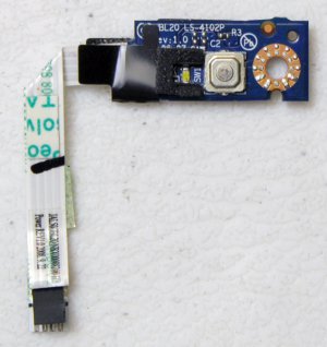 GENUINE OEM HP PAVILION DV4 1220US POWER BUTTON BOARD LS-4102P 4559KF32L01C2