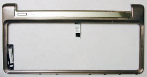 HP PAVILION DV4 1220US DV4T BRONZE KEYBOARD FRAME / MEDIA SWITCH w/ CABLE