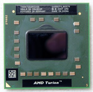 HP PAVILION DV4 DV7 AMD TURION 64 X2 2.1GHz CPU PROCESSOR TMRM72DAM22GG