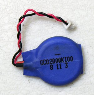 GENUINE OEM HP PAVILION DV4 1000 2000 SERIES DV4T CMOS BIOS BATTERY GC02000KI00