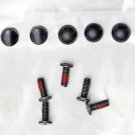 OEM HP PAVILION DV9000 DV9500 DV9700 SERIES 17" LCD BEZEL SCREWS & COVERS (5X)