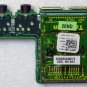 DELL INSPIRON 1564 1765 DUEL USB / AUDIO JACK SD CARD READER PORT DA0UM3PI8E0