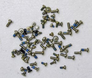 GENUINE OEM HP COMPAQ TC1000 TC1100 COMPLETE SCREW SCREWS SET