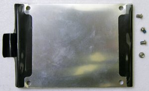 GENUINE OEM HP COMPAQ TC1000 TC1100 HD HDD HARD DRIVE CADDY w/ 4 SCREWS