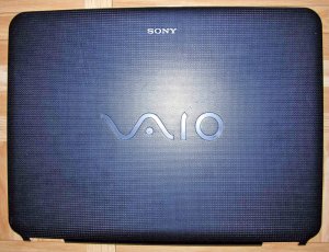OEM SONY VAIO VGN-NS NS110E NS140E BLUE LCD BACK COVER 4-114-958 013-200A-8956-A