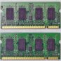 SONY VAIO VGN-NS110E NS140 NS240E 2GB (1GBx2) PC2-6400S-666 LAPTOP RAM / MEMORY