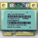 SONY VAIO VGN-NS110E NS140 NS240E MINI HALF PCI WIFI WIRELESS CARD T77H047.00