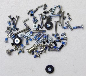 GENUINE OEM APPLE MAC POWERBOOK G4 15" 1.5GHz SERIES COMPLETE SCREW SCREWS SET