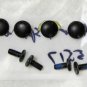 OEM ACER ASPIRE 5517 5232 5532 5534 15.6" LCD BEZEL SCREWS AND SCREW COVERS (4X)