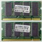 OEM HP PAVILION TC1000 512MB (2X256MB) RAM PC2700 DDR 348345-001 HYS64D32030HDL
