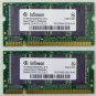 OEM HP PAVILION TC1000 512MB (2X256MB) RAM PC2700 DDR 348345-001 HYS64D32030HDL