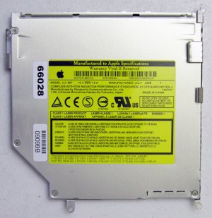 MAC OEM APPLE MACBOOK / PRO 13" 15" 17" DVD+/_RW SD SUPER DRIVE UJ-867 678-0563A