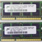 OEM MAC APPLE MACBOOK PRO 13" 15" 17" 2GB (2x2GB) RAM PC3-8500S MT16JSF25664HY