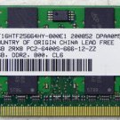 GENUINE OEM HP PAVILION DV4 DV4-1220US 2GB RAM PC2-6400S-666-12 MT16HTF25664HY