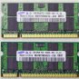 OEM MAC APPLE MACBOOK PRO 13" 15" 17" 2GB (2x 1GB) RAM PC2-5300S M470T2953EZ3