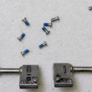 APPLE OEM MACBOOK PRO A1211 A1260 15" LCD HINGES SET LEFT & RIGHT w/ SCREWS