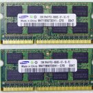 OEM SAMSUNG DELL INSPIRON 1545 4GB PC3-8500S (2X2BG) RAM / MEMORY M471B5674EH1
