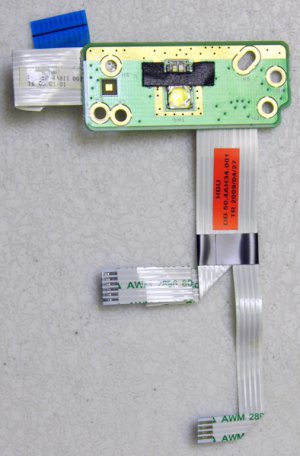 GENUINE OEM HP G60 COMPAQ CQ60 MOUSE TOUCHPAD ON / OFF SWITCH 48.4AH03.011