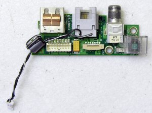 OEM MAC APPLE POWERBOOK G4 17" A1013 DC USB RJ11 POWER DC JACK BOARD 820-1388-A